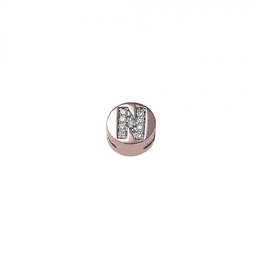 ELEMENTO N TONDO IN ORO ROSA E DIAMANTI DONNA ORO - ELEMENTS ref. DCHF8119N.002