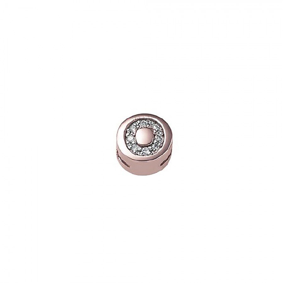 ELEMENTO O TONDO IN ORO ROSA E DIAMANTI DONNA ORO - ELEMENTS ref. DCHF8119O.002