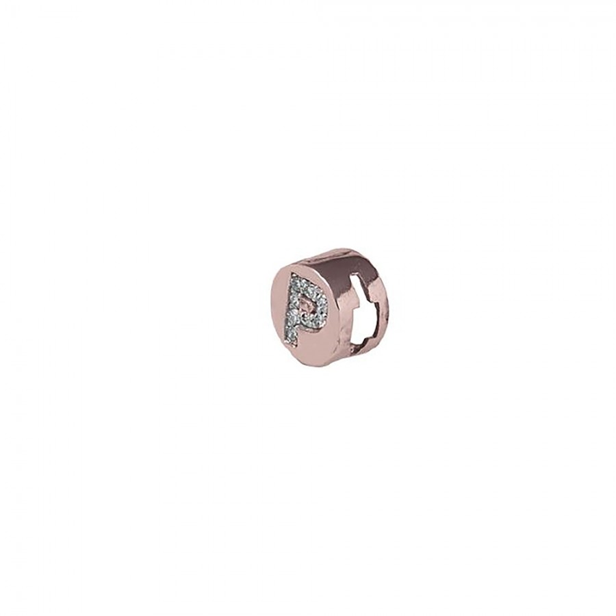 ELEMENTO P TONDO IN ORO ROSA E DIAMANTI DONNA ORO - ELEMENTS ref. DCHF8119P.002