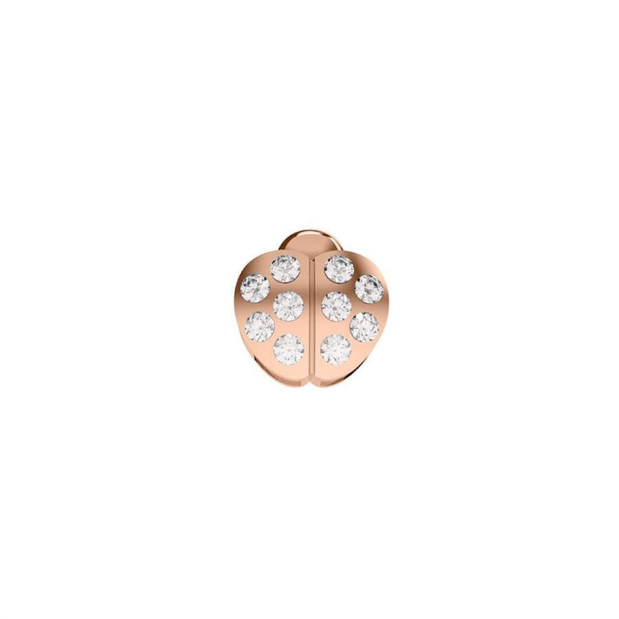 ELEMENTO DONNA ORO COCCINELLA IN ORO ROSA E DIAMANTI ref. DCHF9309.003