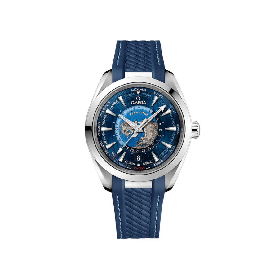 AQUA TERRA 150M CO-AXIAL MASTER CHRONOMETER  GMT 43 ref. 220.12.43.22.03.001