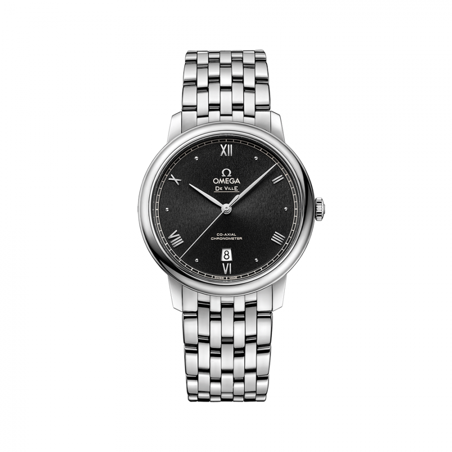 De Ville PRESTIGE CO‑AXIAL CHRONOMETER 39,5 MM Acciaio su Acciaio ref. 424.10.40.20.01.003
