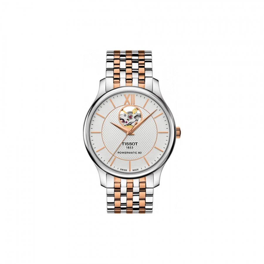 TISSOT TRADITION POWERMATIC 80 OPEN HEART ref. T063.907.22.038.01