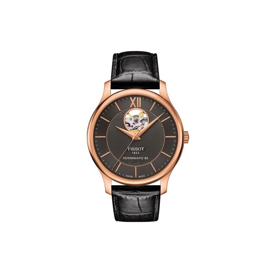 TISSOT TRADITION POWERMATIC 80 OPEN HEART ref. T063.907.36.068.00
