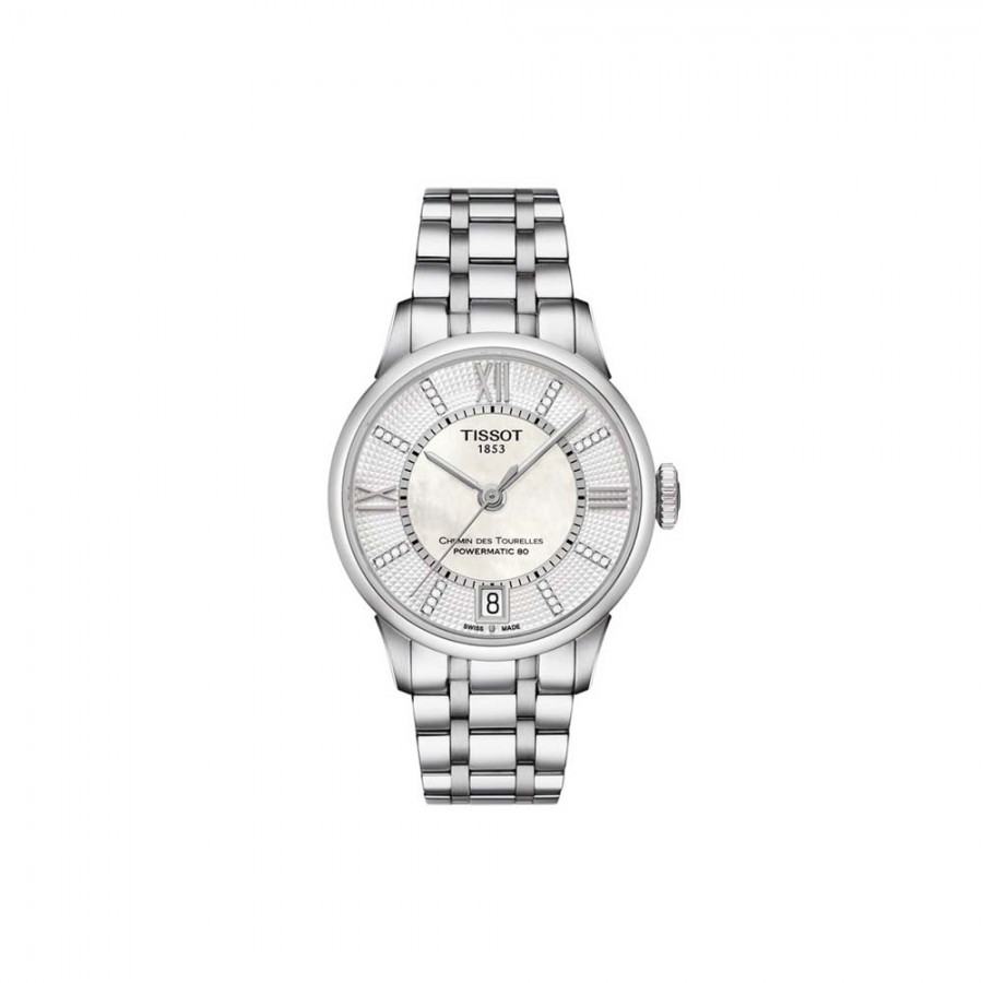 TISSOT CHEMIN DES TOURELLES POWERMATIC 80 LADY ref. T099.207.11.116.00