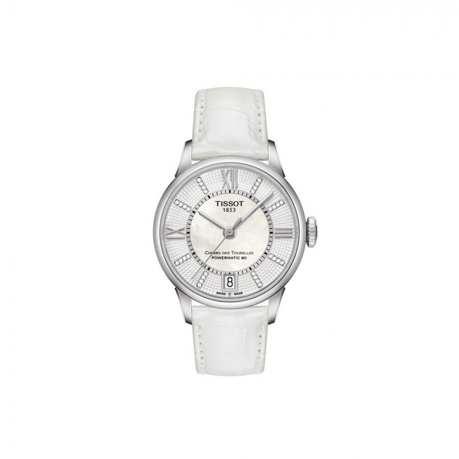 TISSOT CHEMIN DES TOURELLES POWERMATIC 80 LADY ref. T099.207.16.116.00