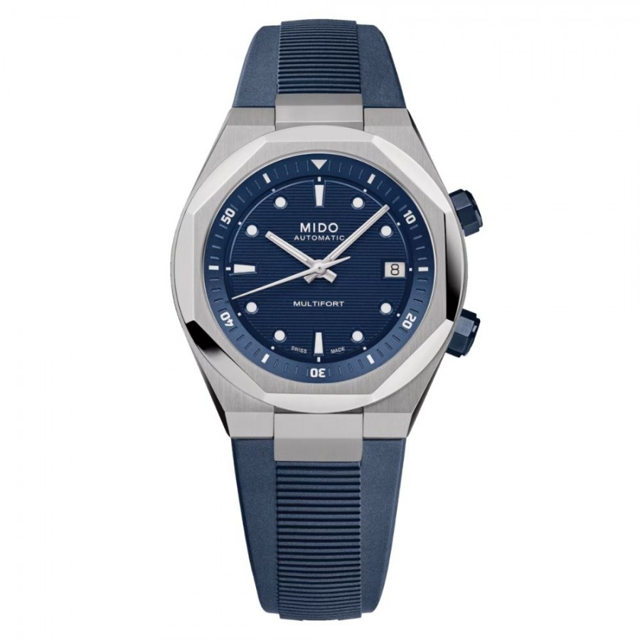 MIDO MULTIFORT 8 TWO CROWNS 40mm  ref. M047.507.17.041.00