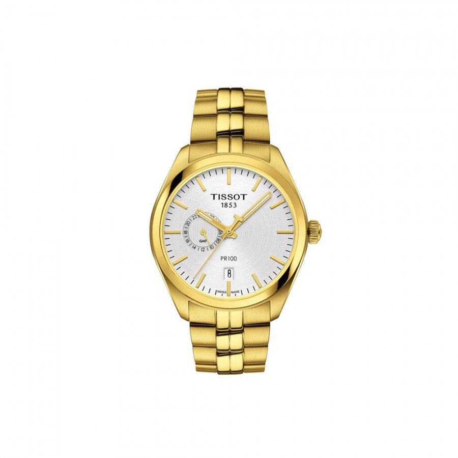 TISSOT PR 100 DUAL TIME ref. T101.452.33.031.00