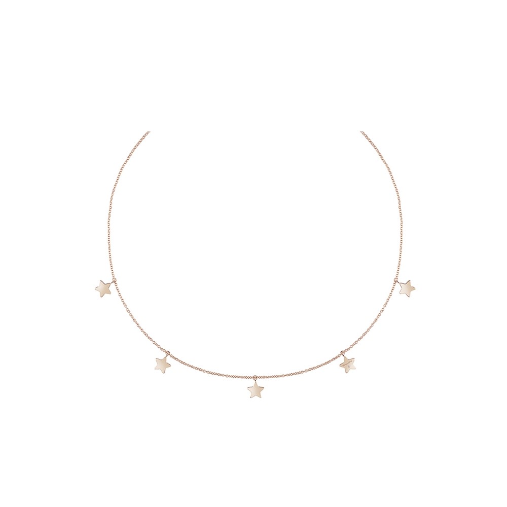 Collana con stelle Salvini in oro rosa e diamante ref. 20087169
