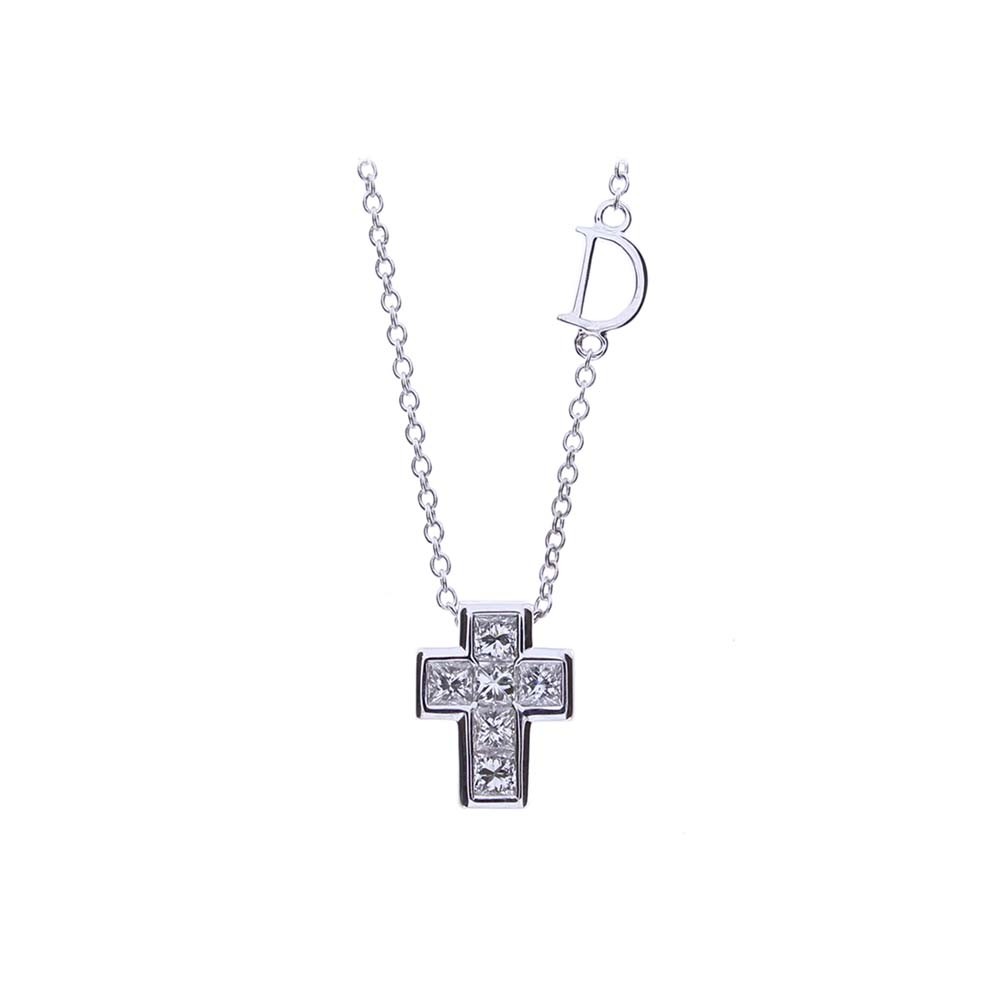 Collana Damiani in oro bianco e brillanti ref. 20088371