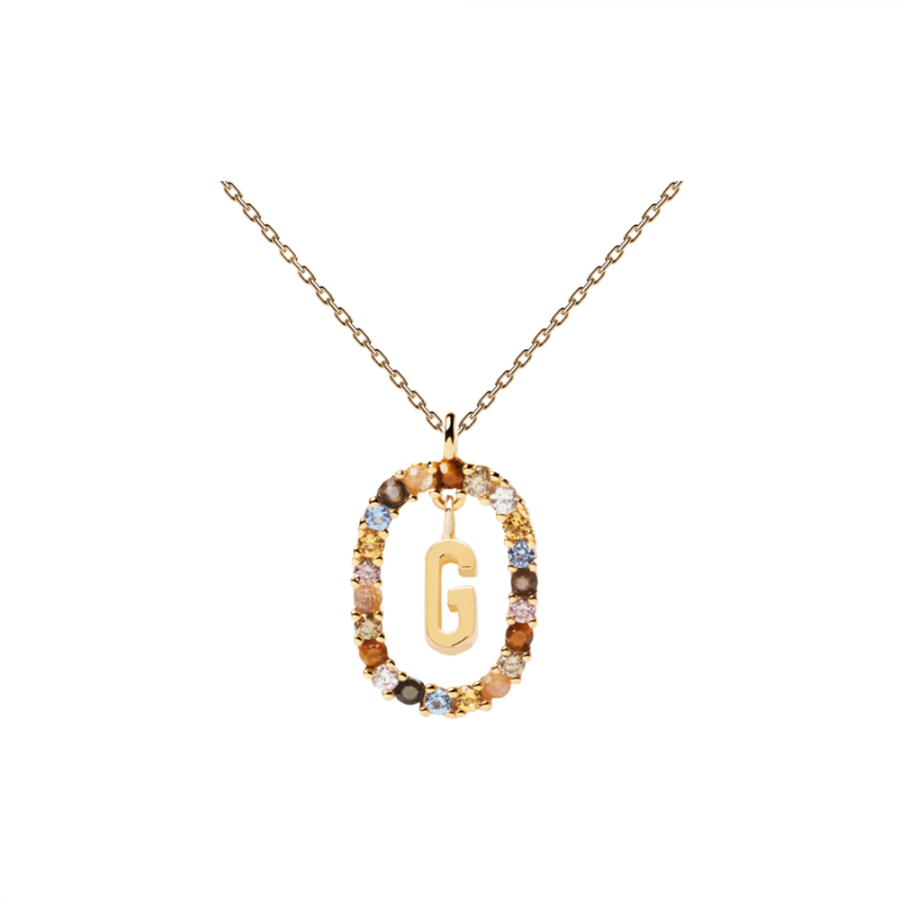 COLLANA CON LETTERA G ref. CO01-266-U