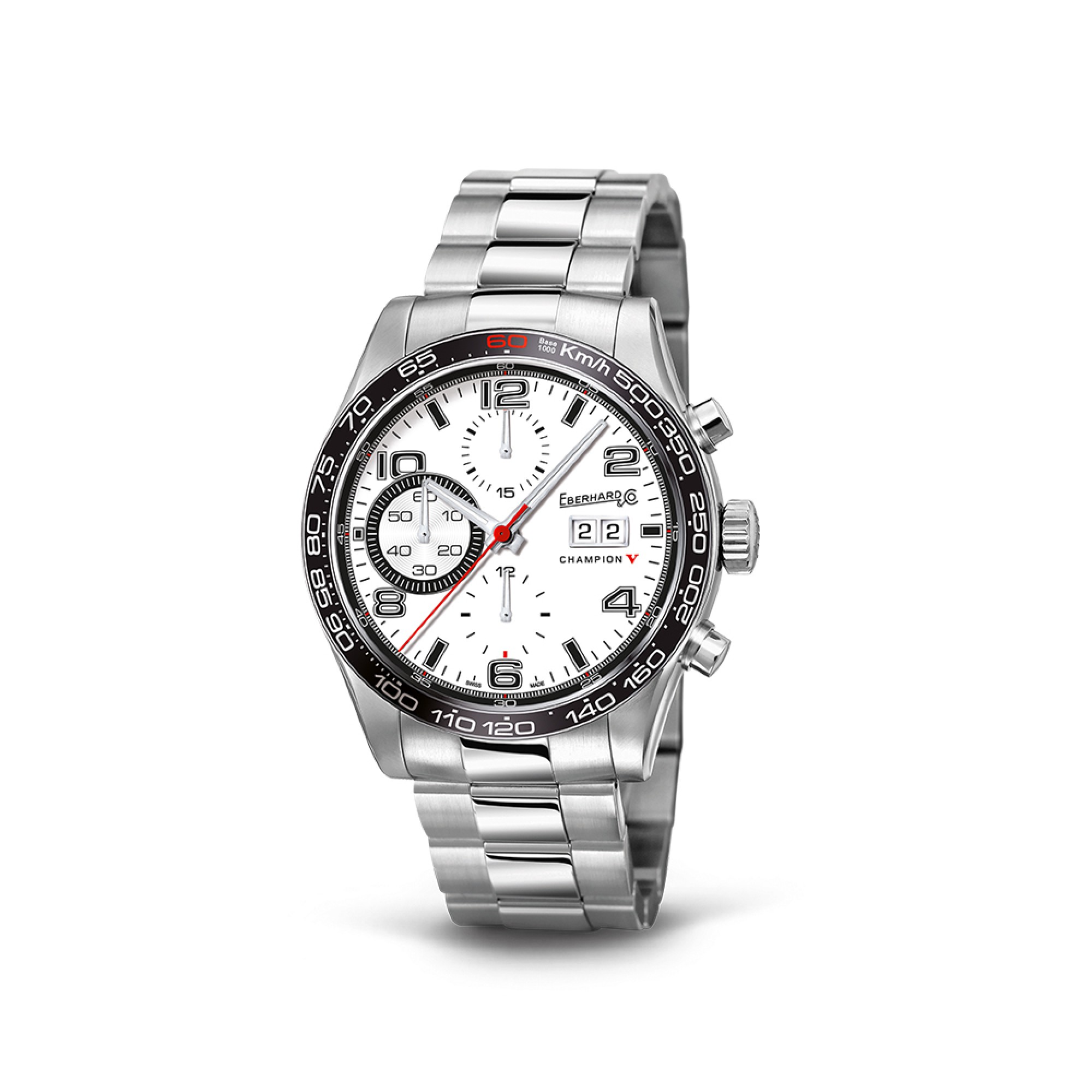 Eberhard champion v grande date chronograph hotsell