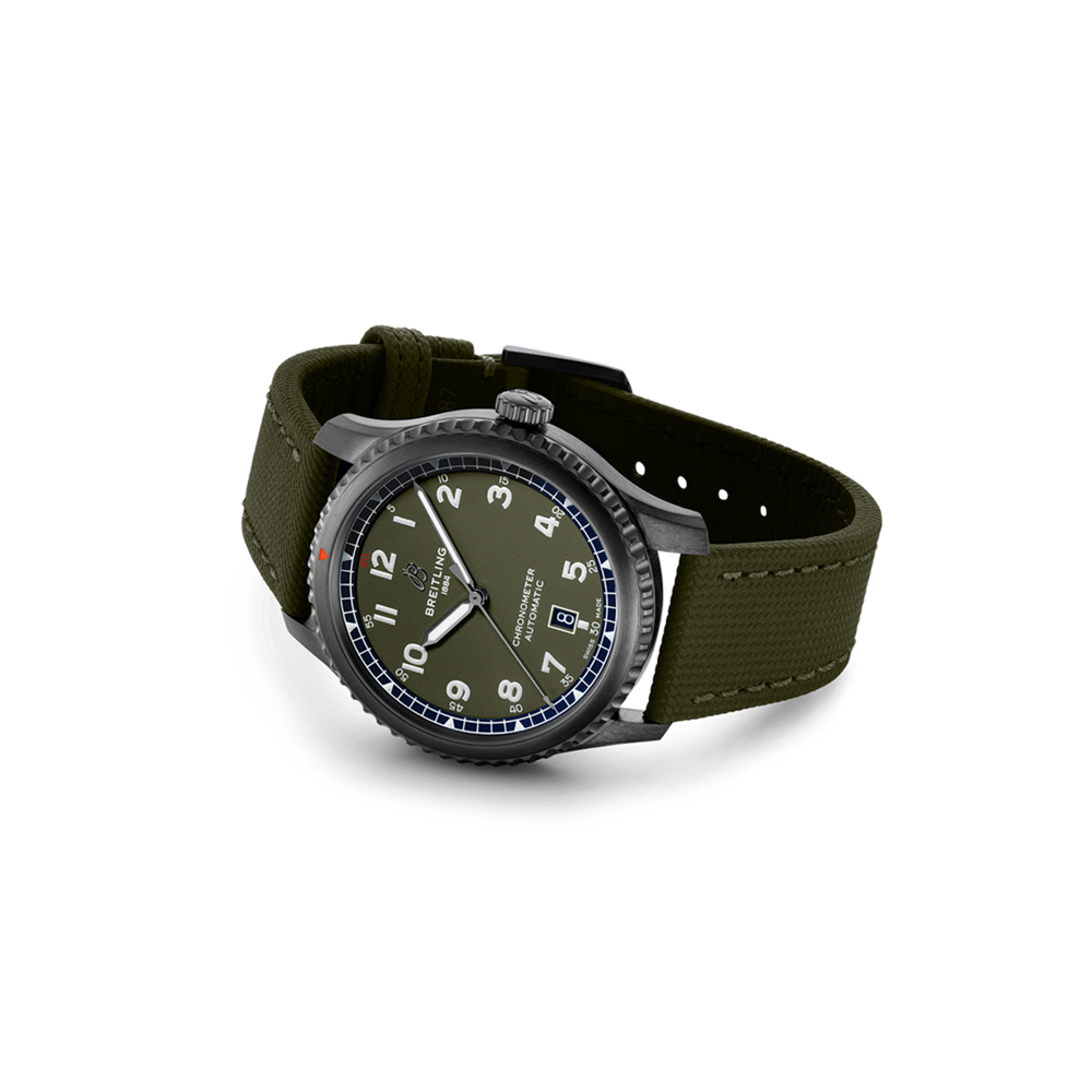 BREITLING AVIATOR 8 AUTOMATIC 41 BLACK STEEL CURTISS WARHAWK ref