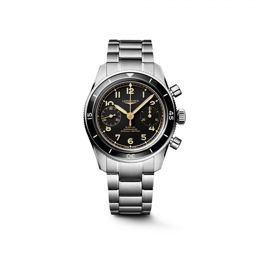 LONGINES Spirit Pilot Flyback 39.5 ref. L3.721.4.53.6